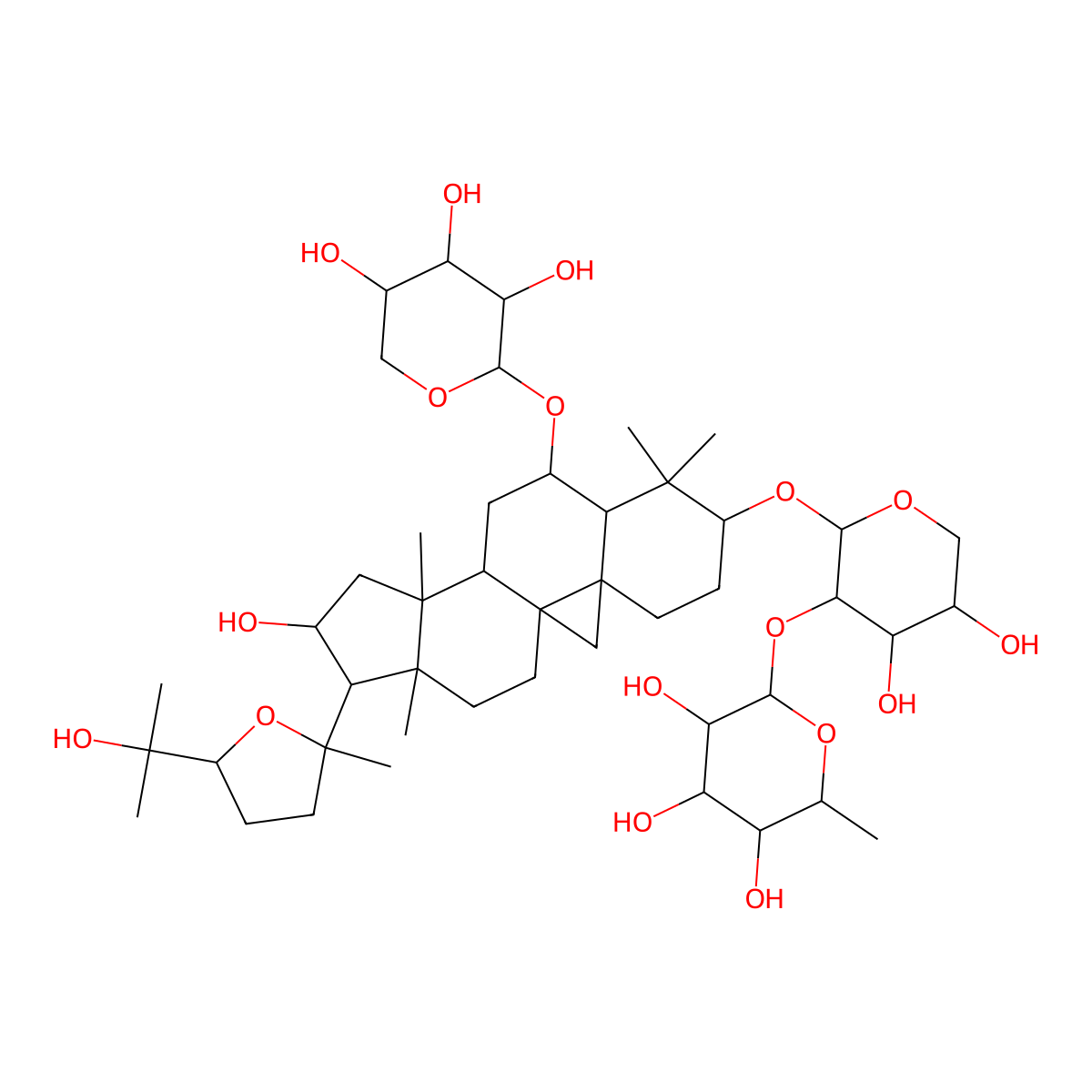 astrasieversianin XV molecular structure, CAS 101843-83-8