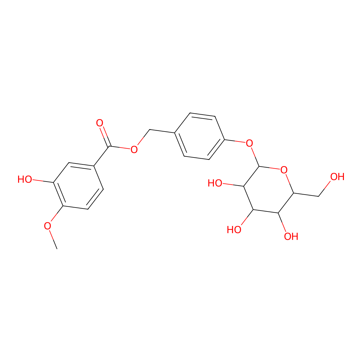 Origanoside molecular structure, CAS 1018449-95-0