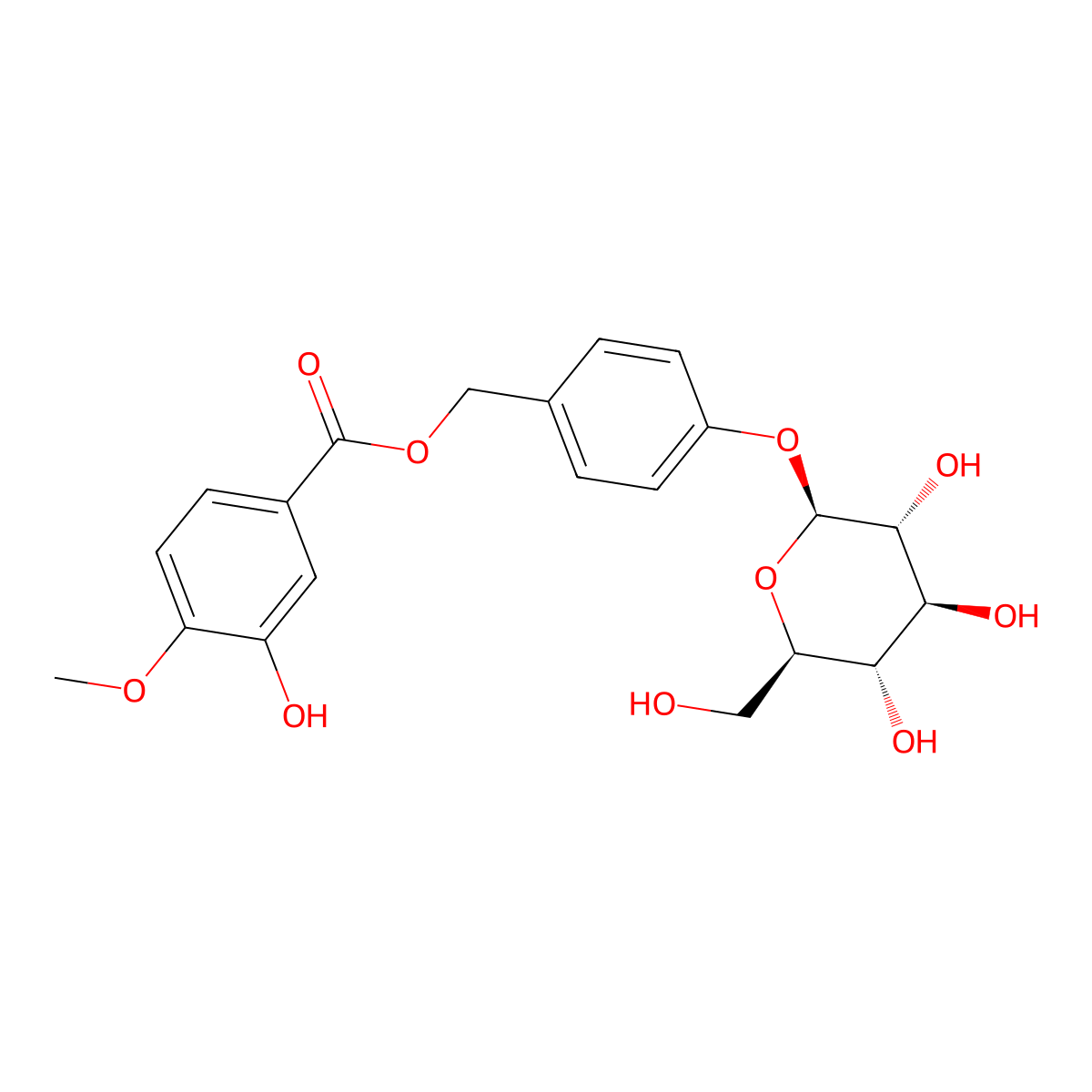Origanoside molecular structure, CAS 1018449-95-0