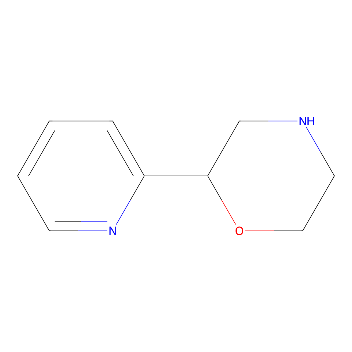 2-(Pyridin-2-yl)morpholine molecular structure, CAS 1018656-53-5
