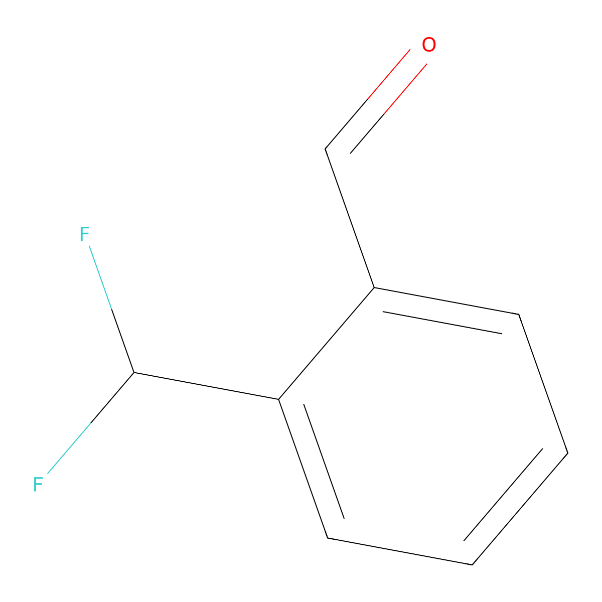 2-(Difluoromethyl)benzaldehyde molecular structure, CAS 1018678-50-6