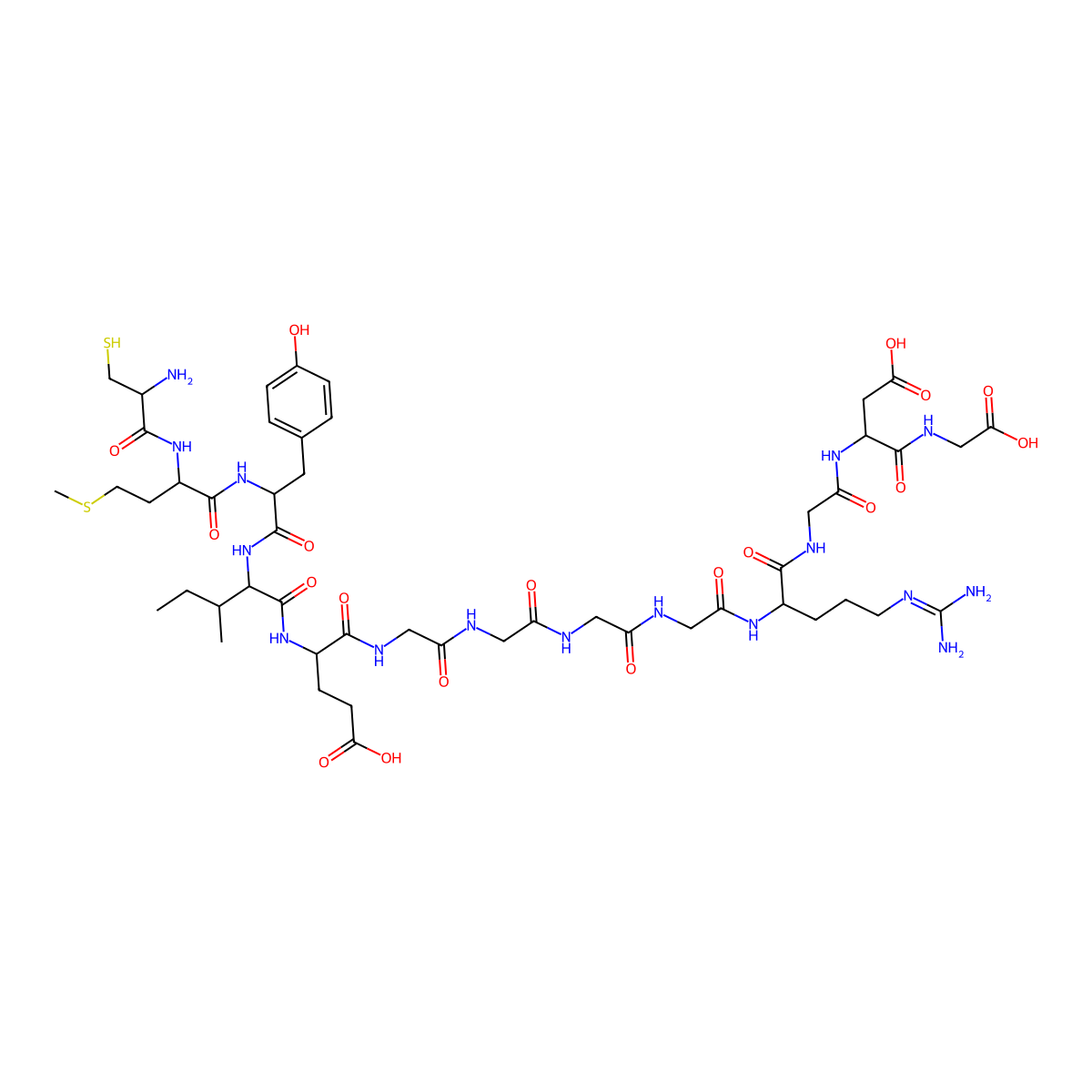 Oligopeptide-24 molecular structure, CAS 1018685-16-9