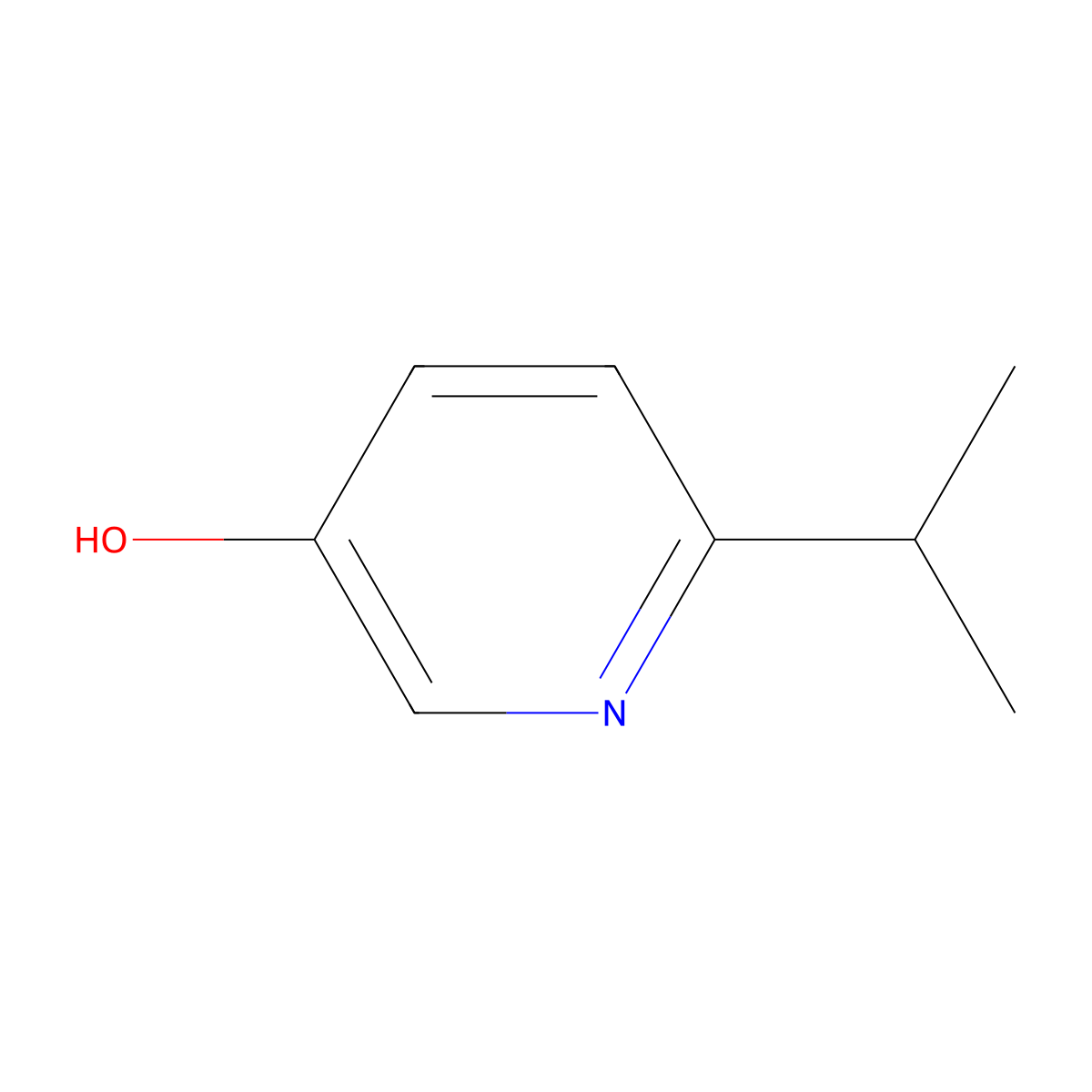 6-Isopropylpyridin-3-ol molecular structure, CAS 101870-78-4