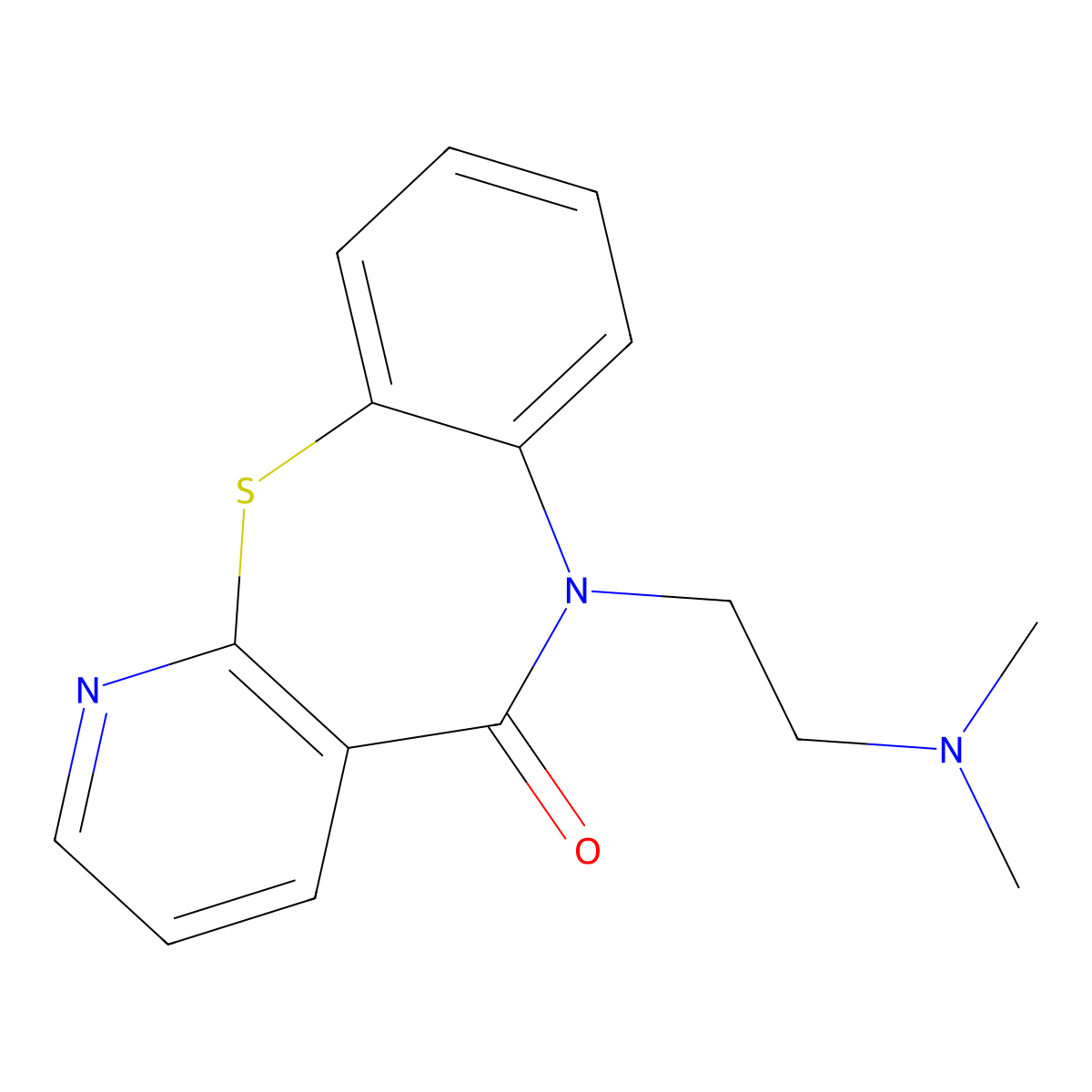 Bepiastine molecular structure, CAS 10189-94-3