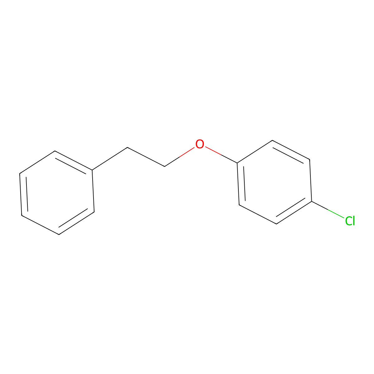 1-Chloro-4-(2-phenylethoxy)benzene molecular structure, CAS 1018987-44-4