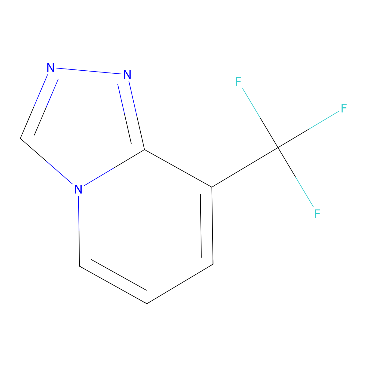 8-(Trifluoromethyl)-[1,2,4]triazolo[4,3-a]pyridine molecular structure, CAS 1019025-18-3