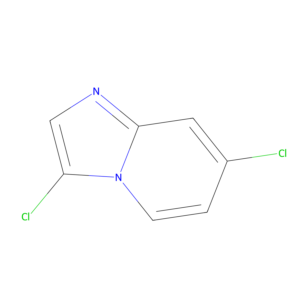 3,7-Dichloroimidazo[1,2-a]pyridine molecular structure, CAS 1019026-71-1