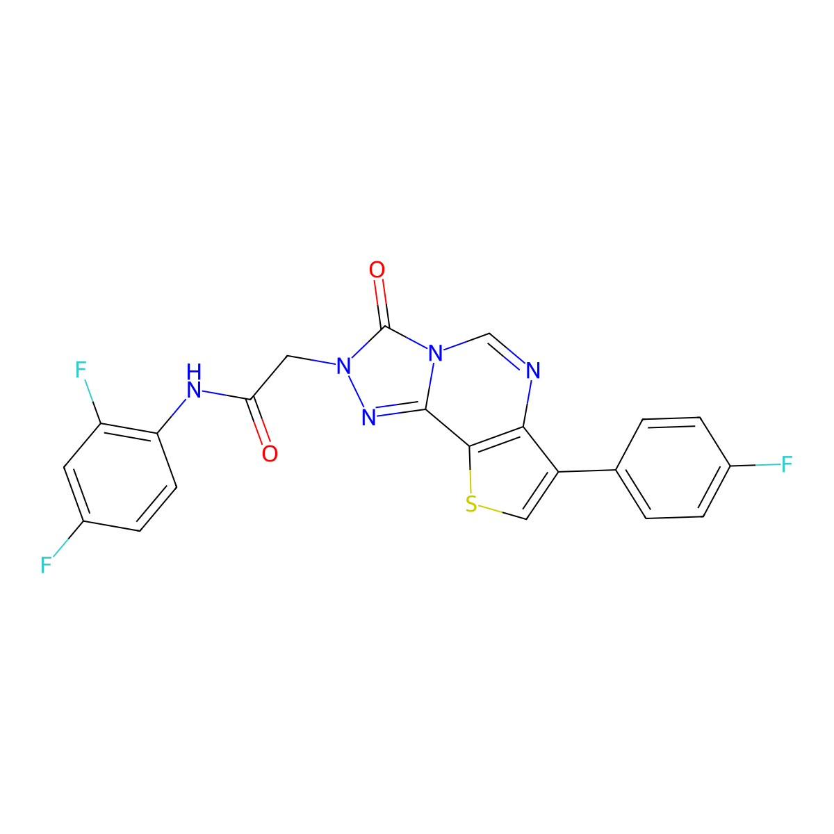 2-[3-[3-(4-fluorophenyl)-1,2,4-oxadiazol-5-yl]-7-methyl-4-oxo-1,8-naphthyridin-1(4H)-yl]-N-(2-methoxy-5-methylphenyl)acetamide molecular structure, CAS 1019181-27-1