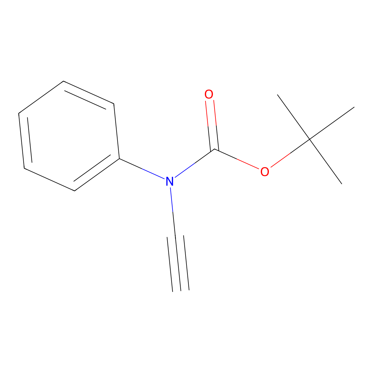 tert-Butyl ethynyl(phenyl)carbamate molecular structure, CAS 1019202-25-5