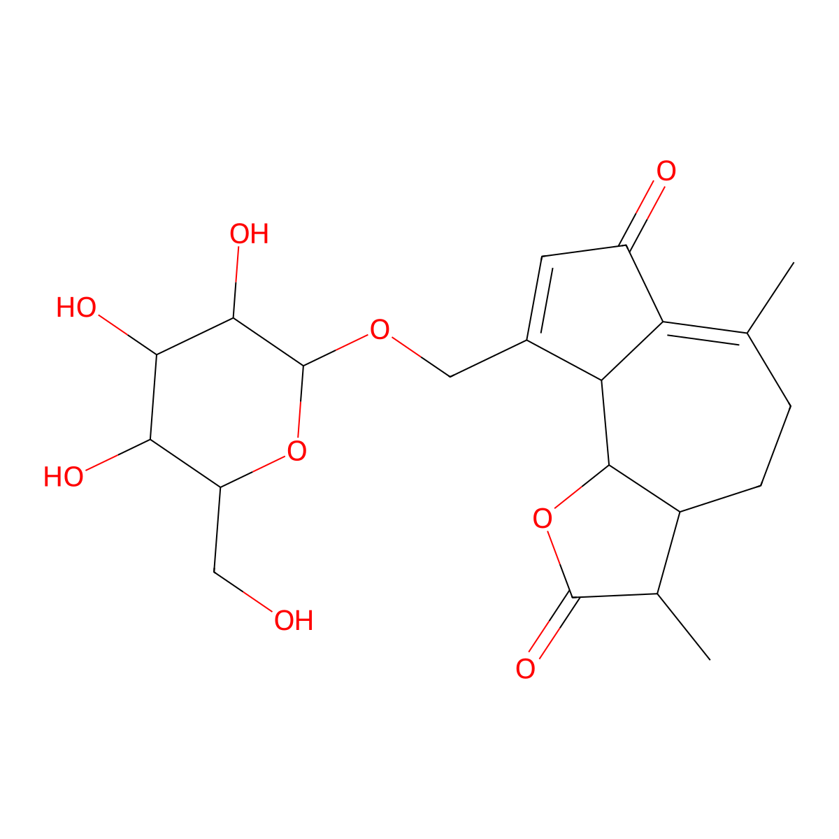 Crepidiaside B molecular structure, CAS 101921-35-1