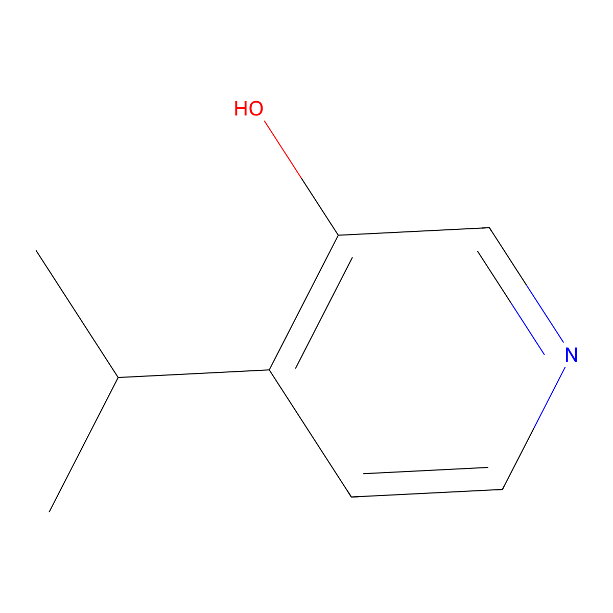 4-Isopropylpyridin-3-OL molecular structure, CAS 101925-24-0