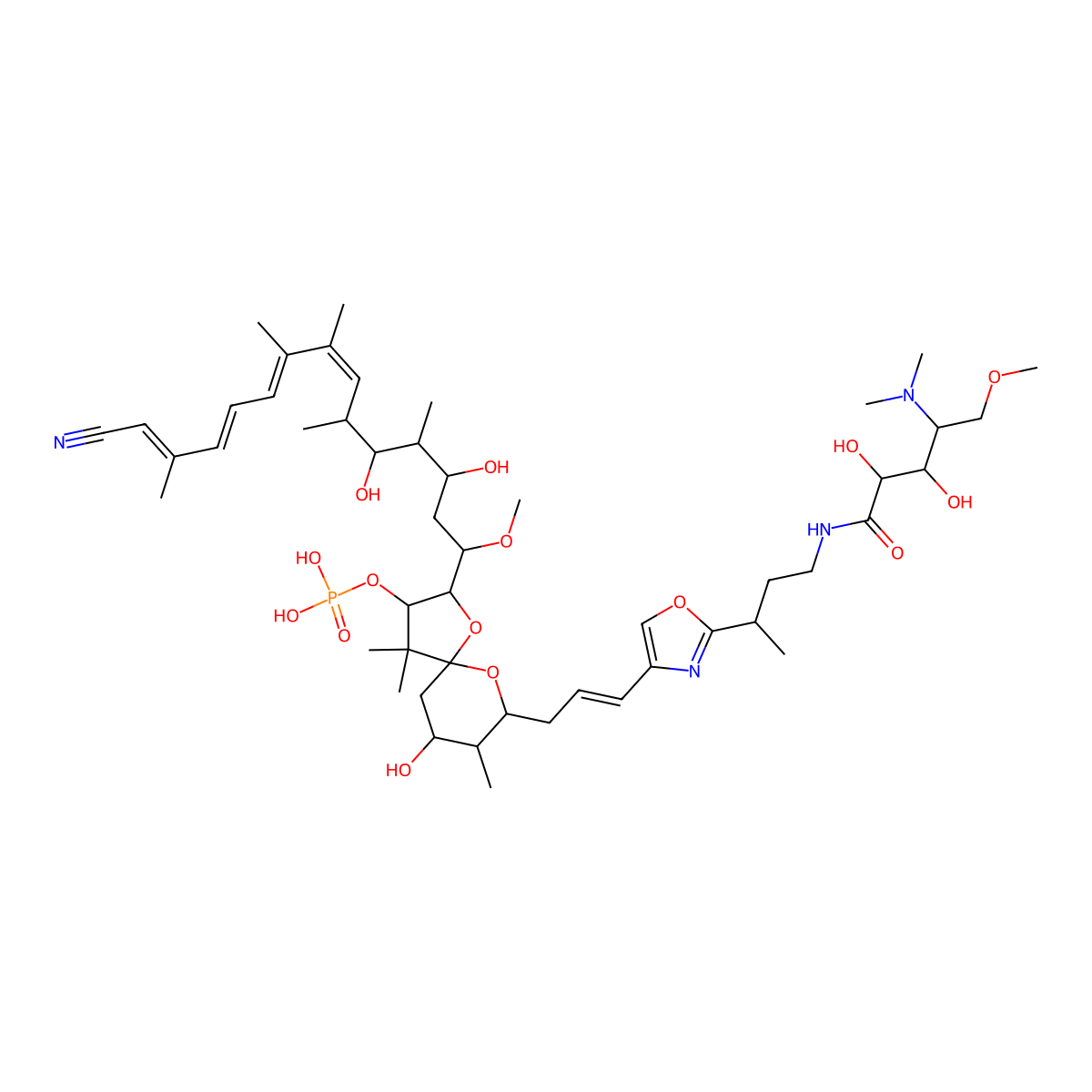 Calyculin A molecular structure, CAS 101932-71-2