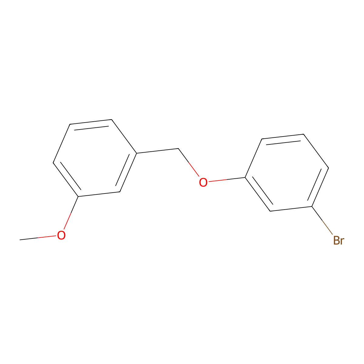1-Bromo-3-[(3-methoxypheny)methoxy]benZene molecular structure, CAS 1019446-39-9