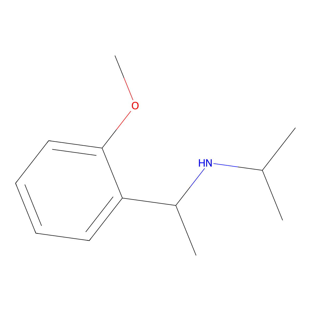 [1-(2-Methoxyphenyl)ethyl](propan-2-yl)amine molecular structure, CAS 1019477-56-5