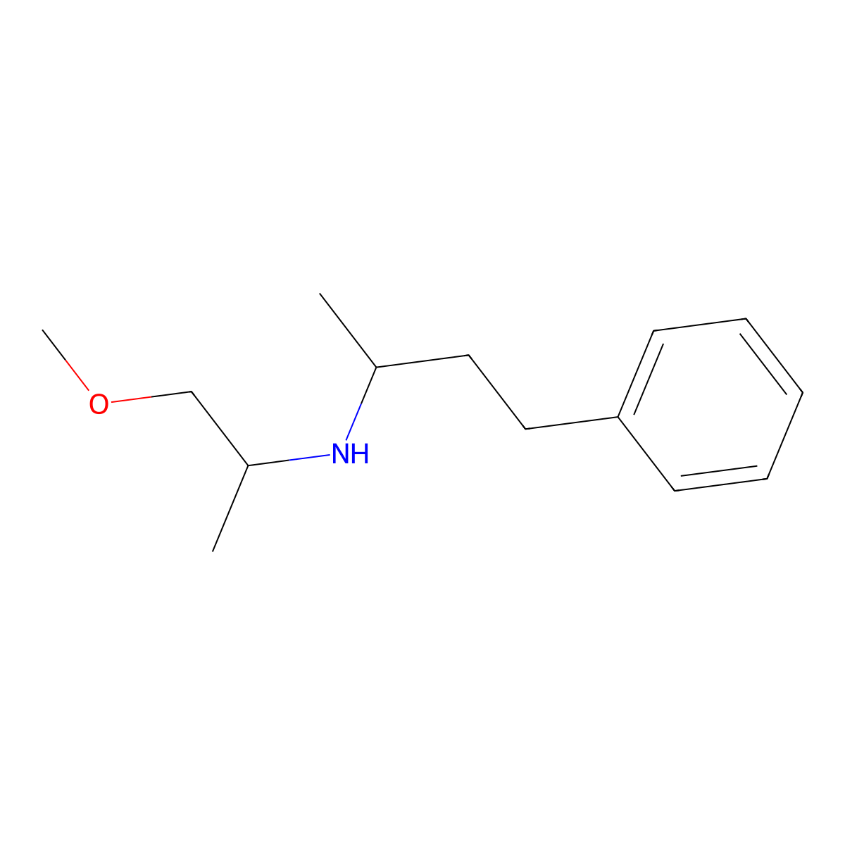 (1-Methoxypropan-2-yl)(4-phenylbutan-2-yl)amine molecular structure, CAS 1019480-32-0