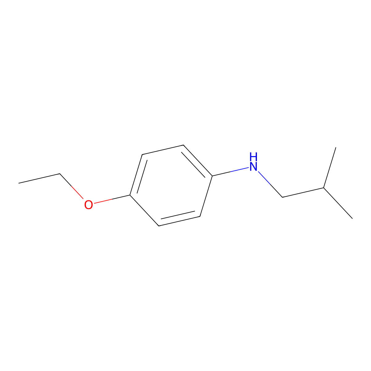 (4-Ethoxyphenyl)isobutylamine molecular structure, CAS 1019544-48-9