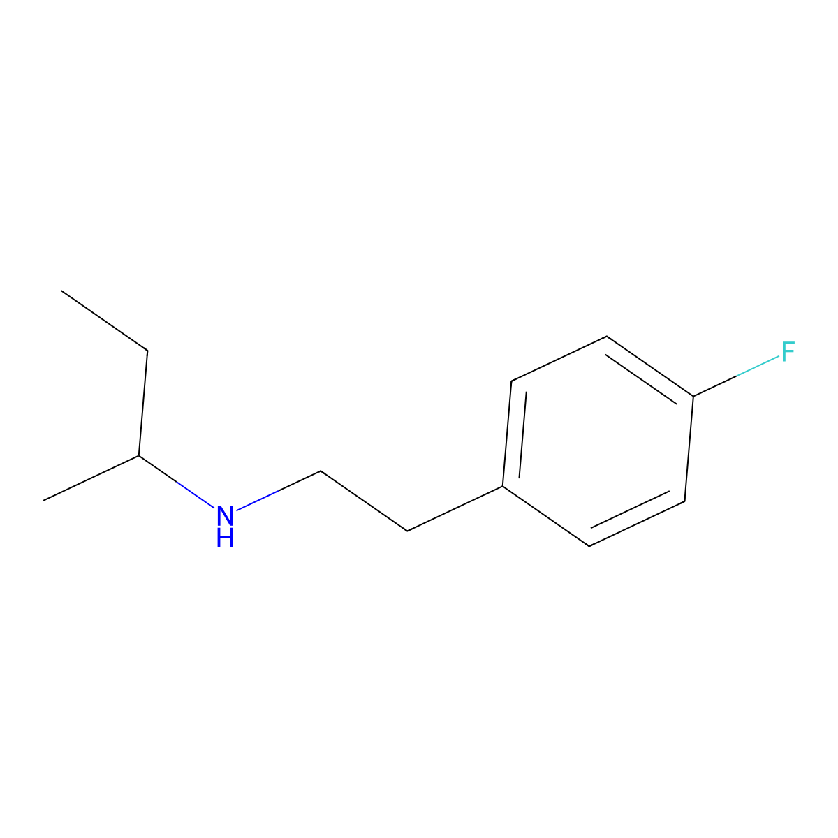 (Butan-2-yl)[2-(4-fluorophenyl)ethyl]amine molecular structure, CAS 1019551-88-2