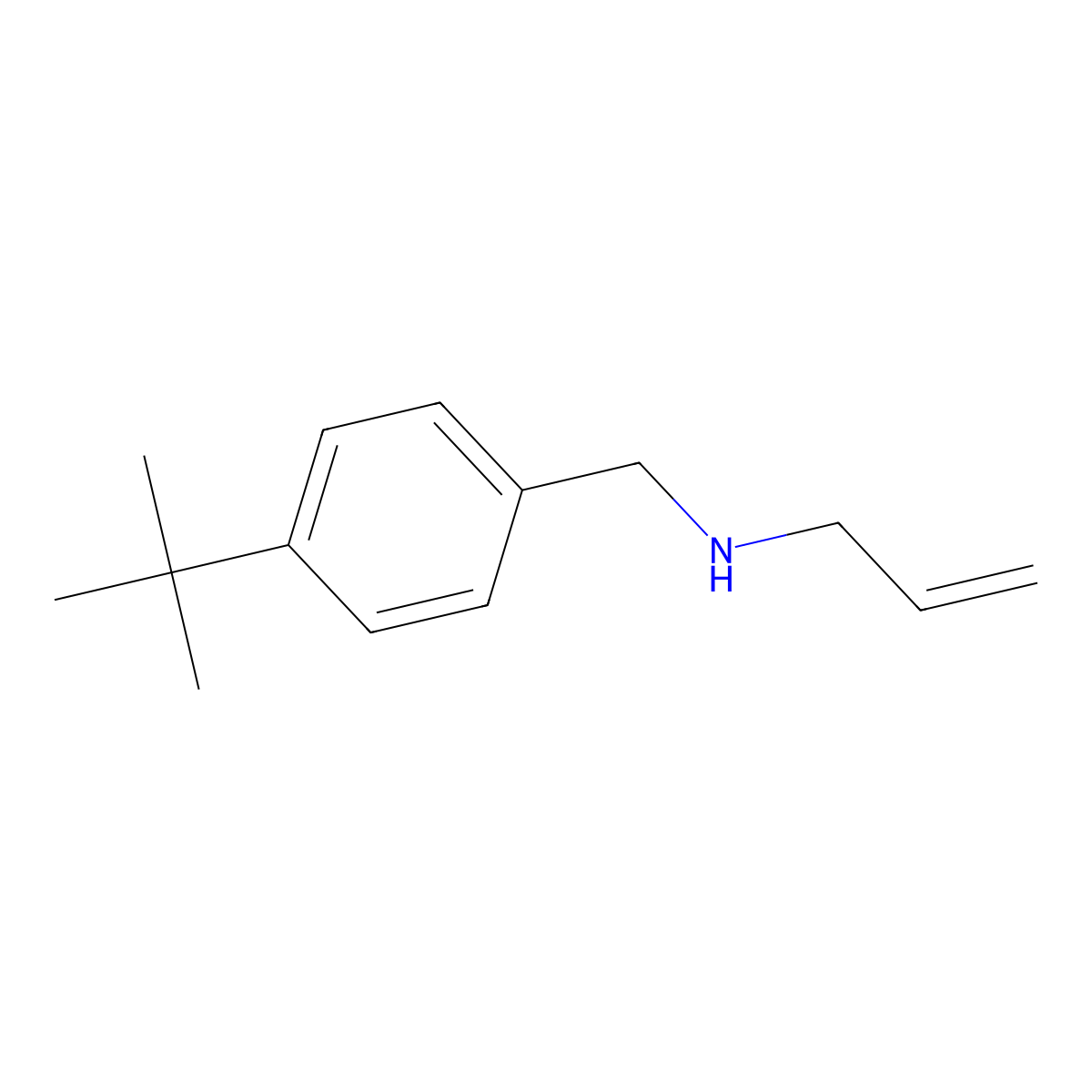 [(4-tert-Butylphenyl)methyl](prop-2-en-1-yl)amine molecular structure, CAS 1019560-88-3