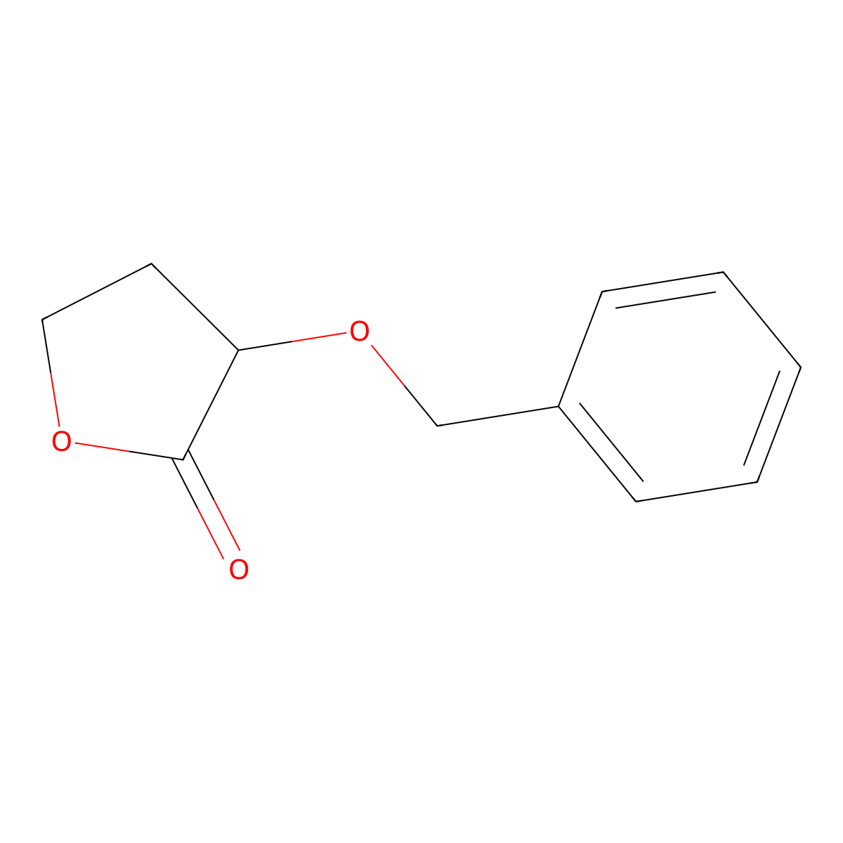 3-(Benzyloxy)oxolan-2-one molecular structure, CAS 101999-40-0