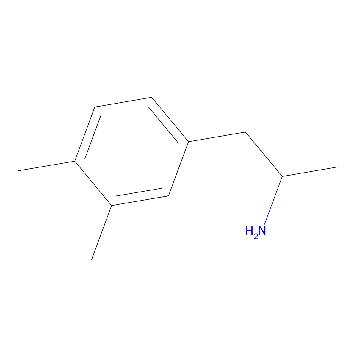 Xylopropamine molecular structure, CAS 102-31-8