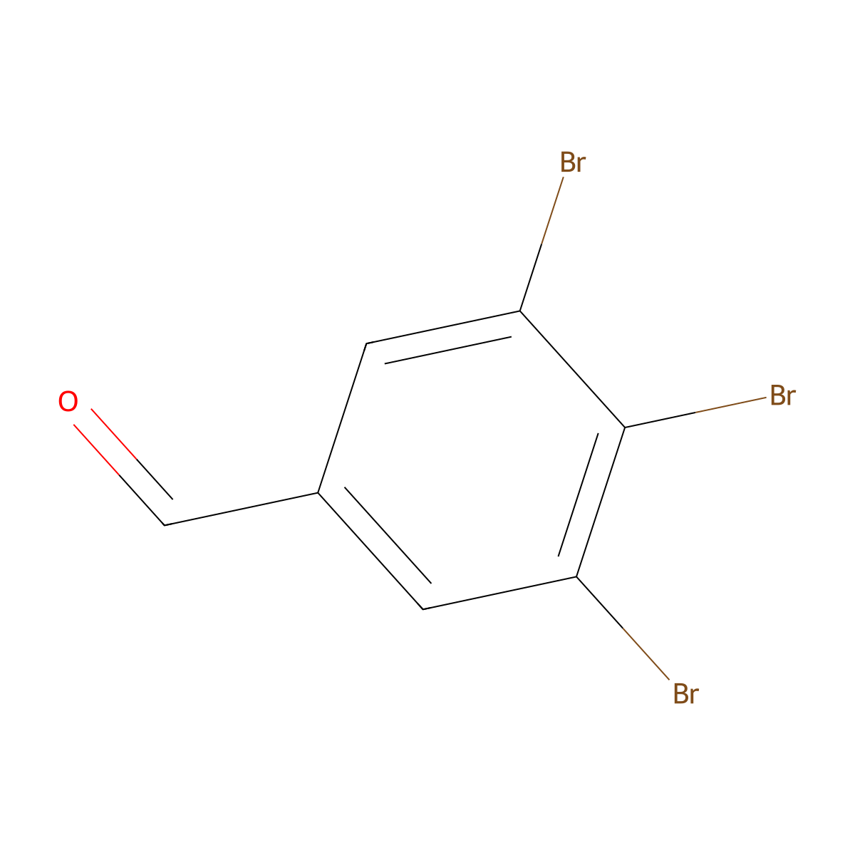 3,4,5-Tribromo-benzaldehyde molecular structure, CAS 102000-64-6
