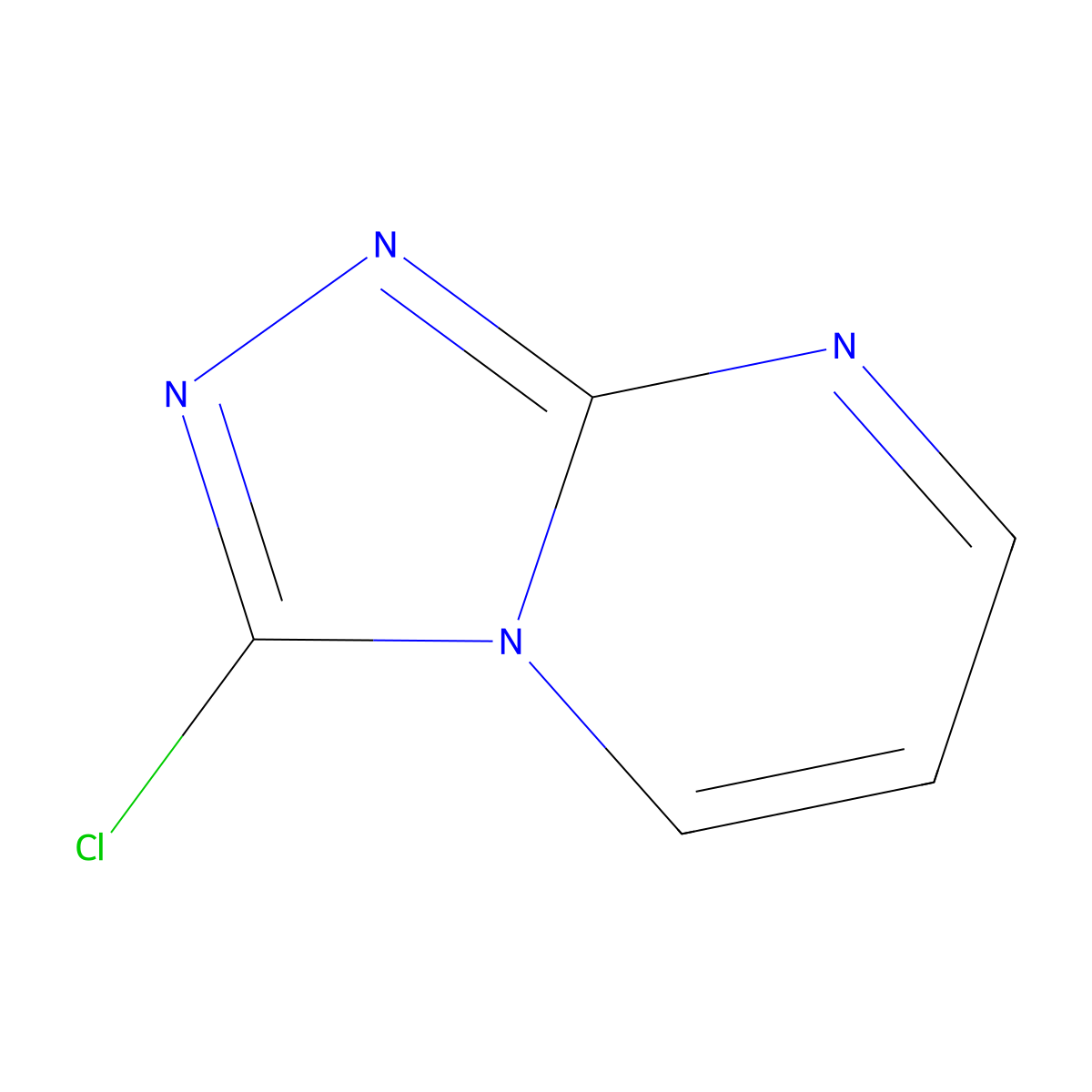 3-Chloro-[1,2,4]triazolo[4,3-a]pyrimidine molecular structure, CAS 1020036-31-0