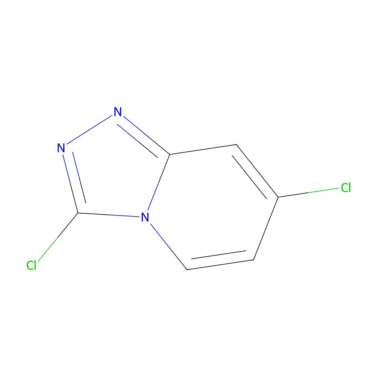 3,7-Dichloro-[1,2,4]triazolo[4,3-a]pyridine molecular structure, CAS 1020036-67-2