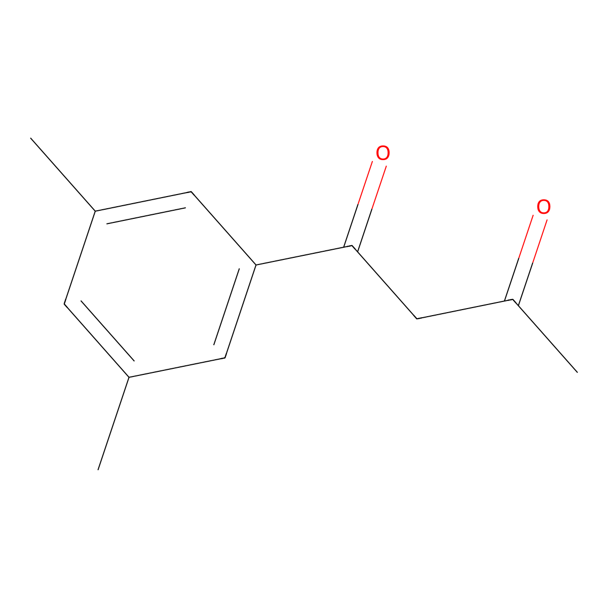 1-(3,5-Dimethylphenyl)butane-1,3-dione molecular structure, CAS 1020038-85-0