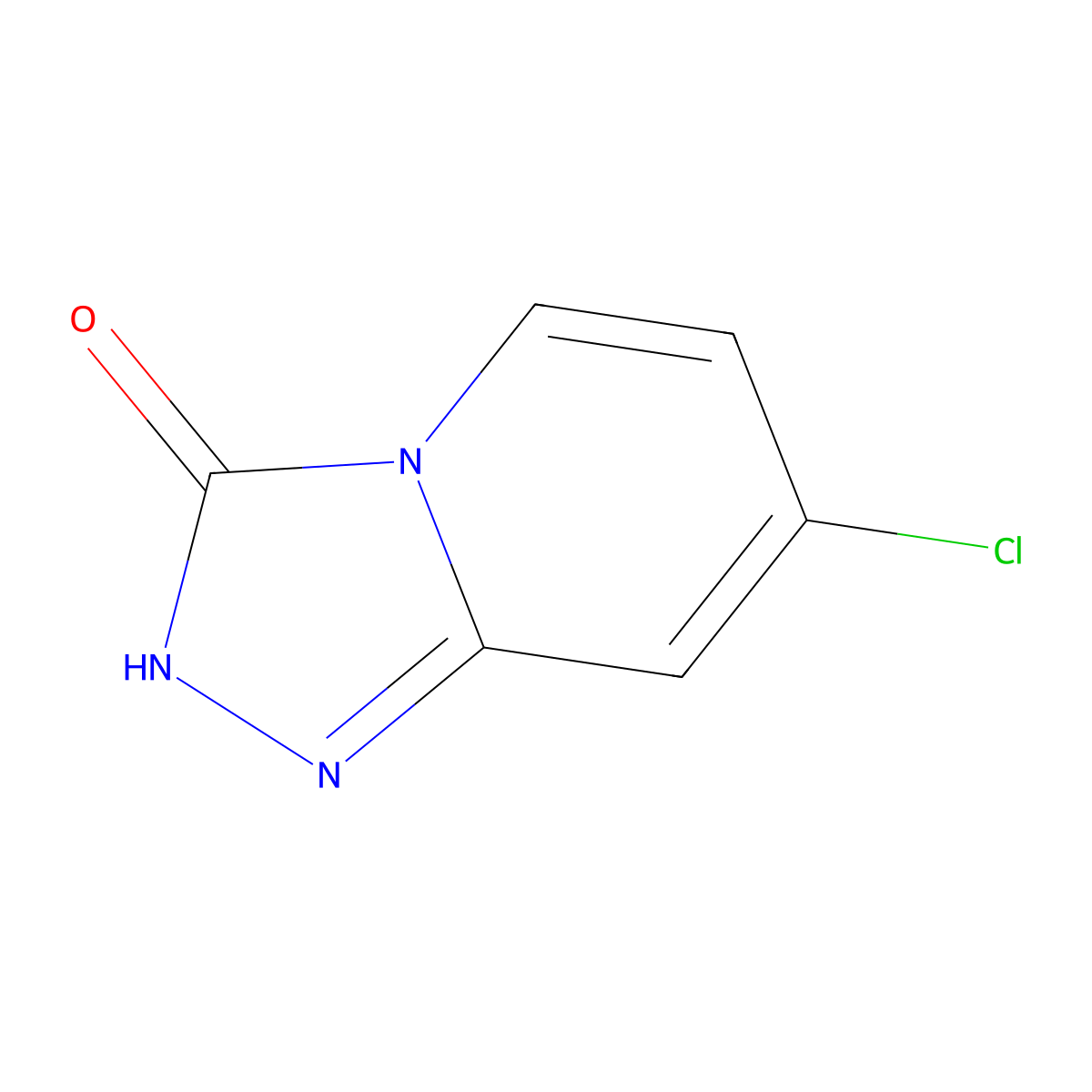7-Chloro-[1,2,4]triazolo[4,3-A]pyridin-3(2H)-one molecular structure, CAS 1020039-12-6