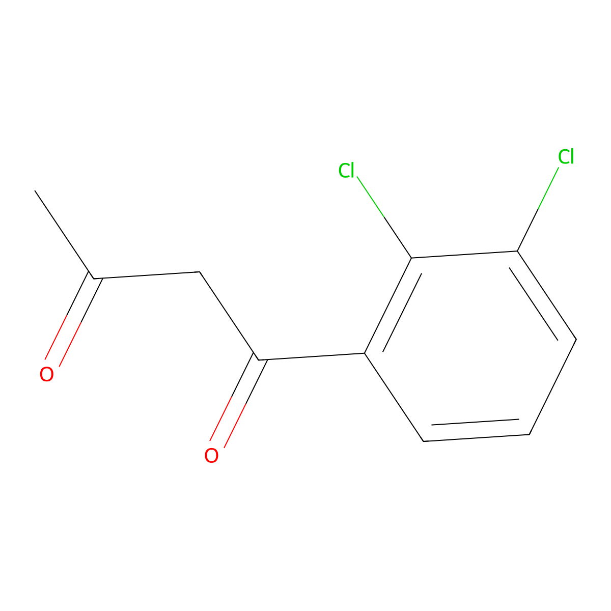 1-(2,3-Dichlorophenyl)butane-1,3-dione molecular structure, CAS 1020041-73-9