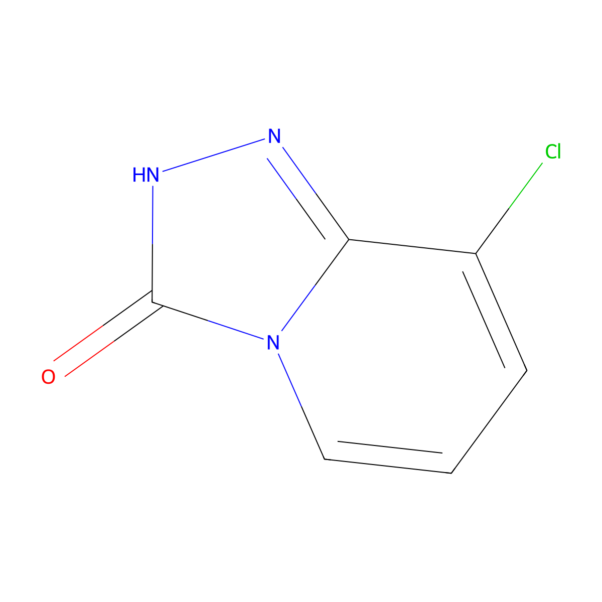 8-Chloro-[1,2,4]triazolo[4,3-A]pyridin-3(2H)-one molecular structure, CAS 1020042-77-6
