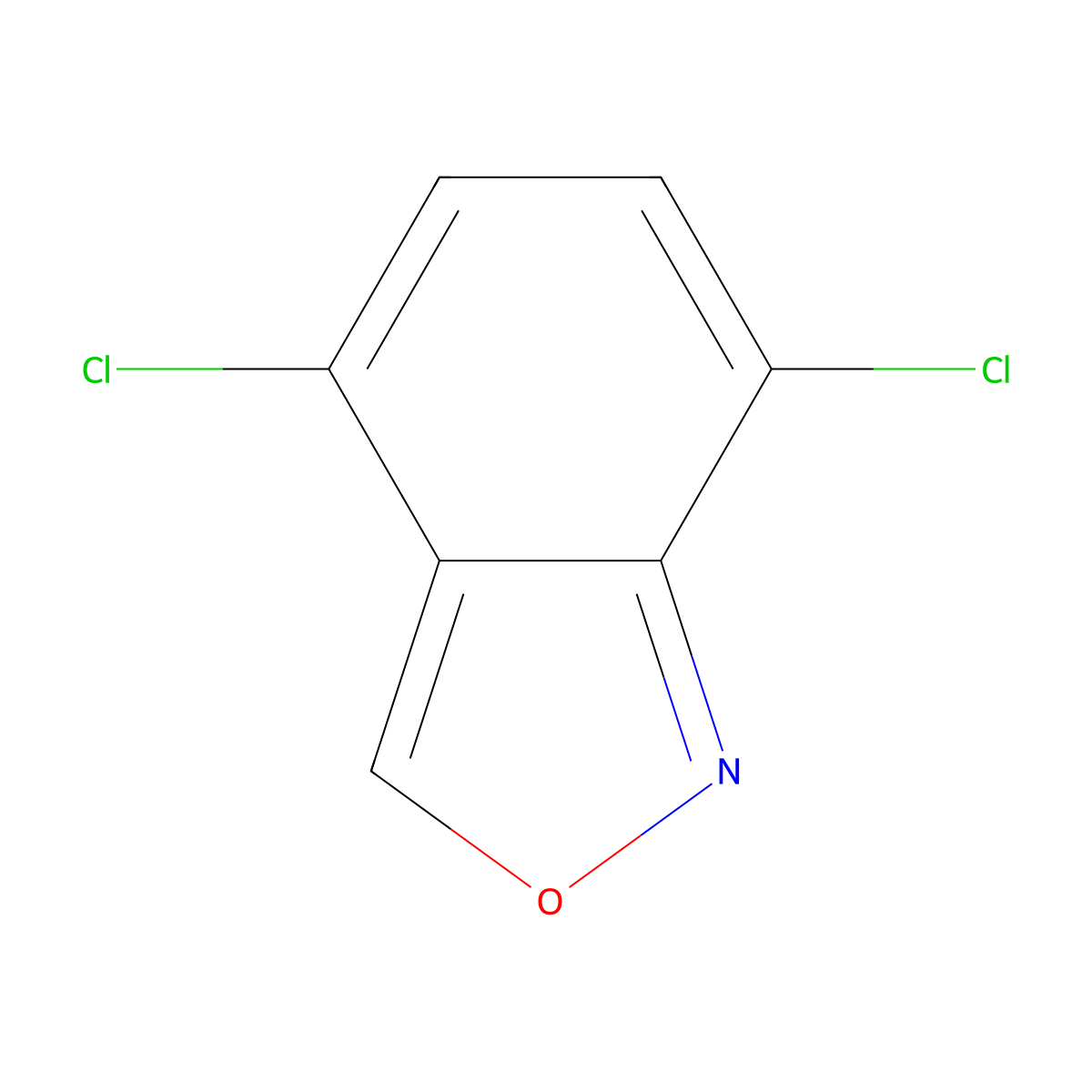 4,7-Dichlorobenzo[c]isoxazole molecular structure, CAS 10203-06-2