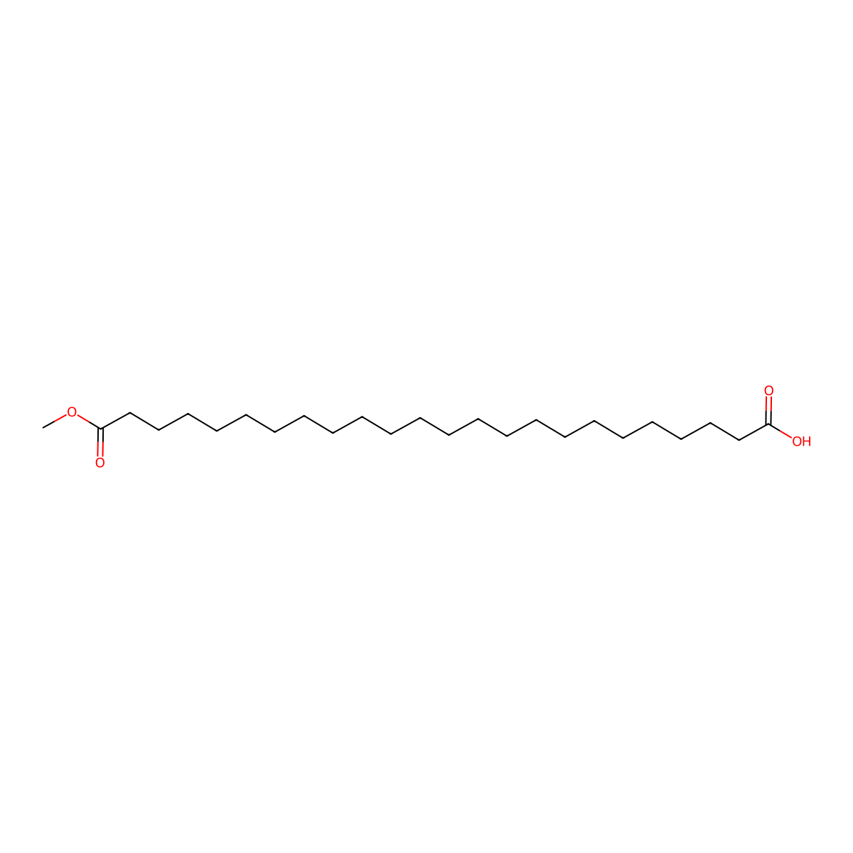 24-Methoxy-24-oxotetracosanoic acid molecular structure, CAS 102049-45-6