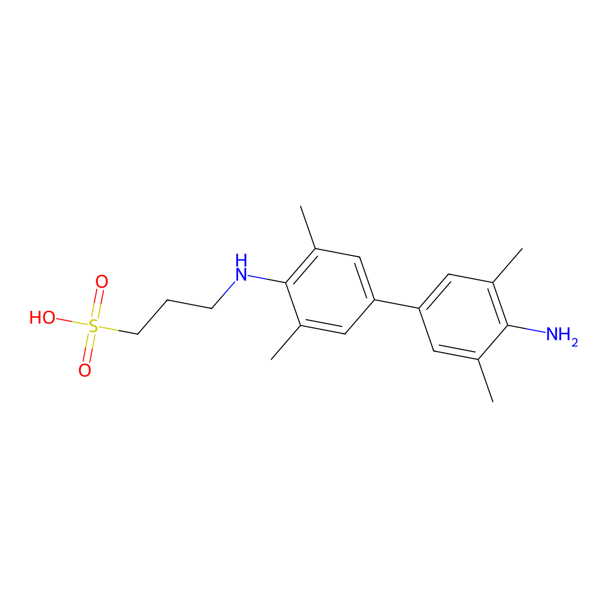 Tmb-PS molecular structure, CAS 102062-36-2