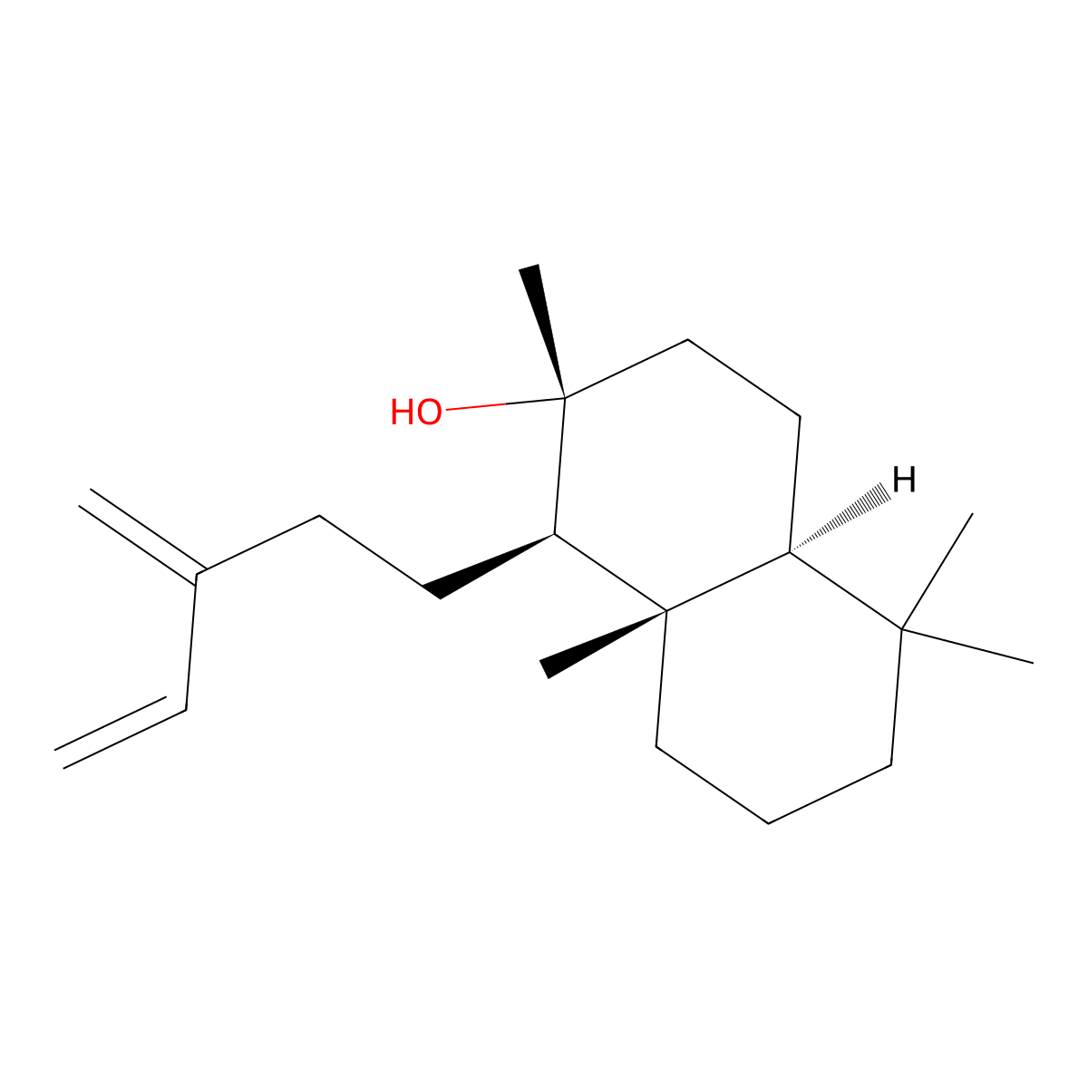 Isoabienol molecular structure, CAS 10207-79-1