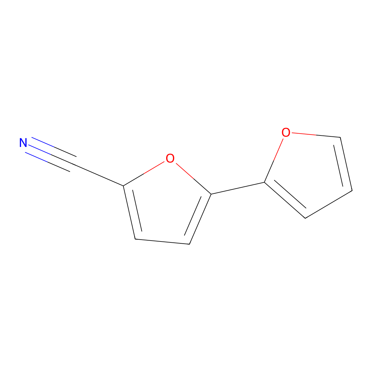 5-(Furan-2-yl)furan-2-carbonitrile molecular structure, CAS 1020847-47-5