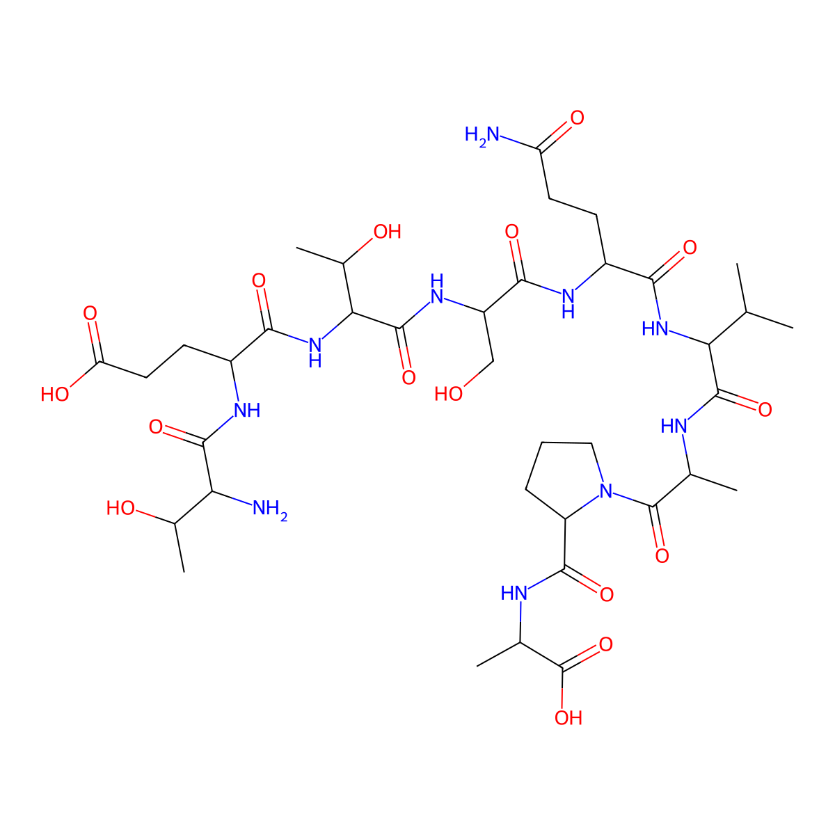 Rhodopsin Epitope Tag molecular structure, CAS 102099-07-0