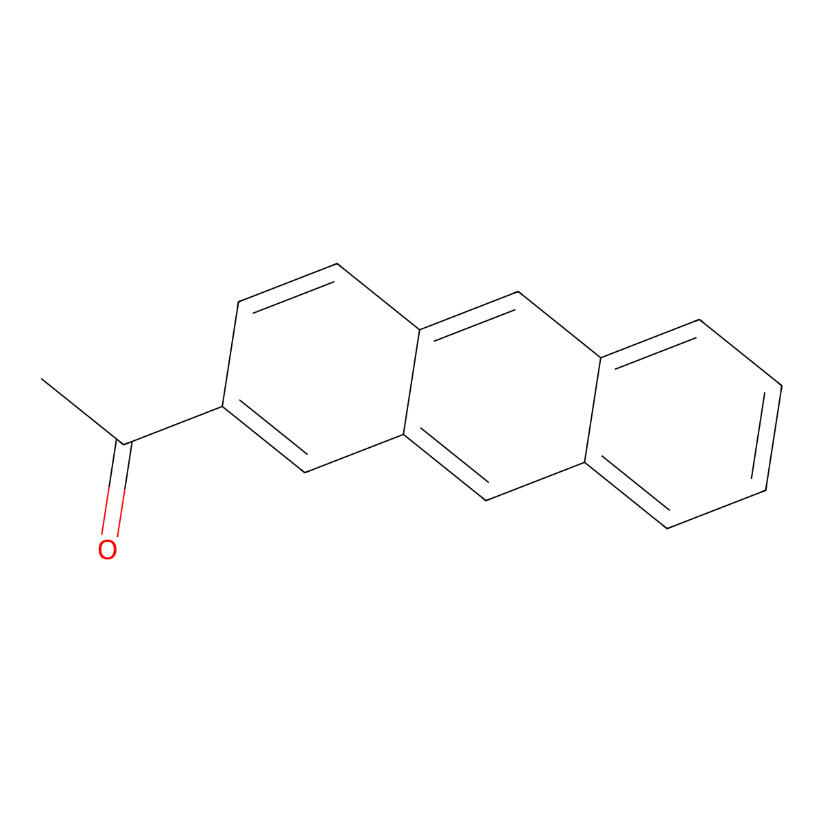 2-Acetylanthracene molecular structure, CAS 10210-32-9