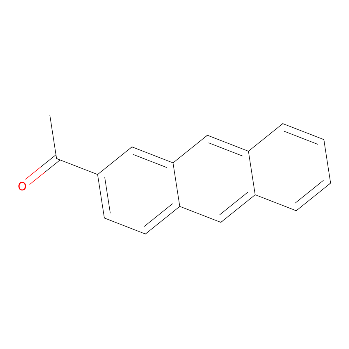 2-Acetylanthracene molecular structure, CAS 10210-32-9