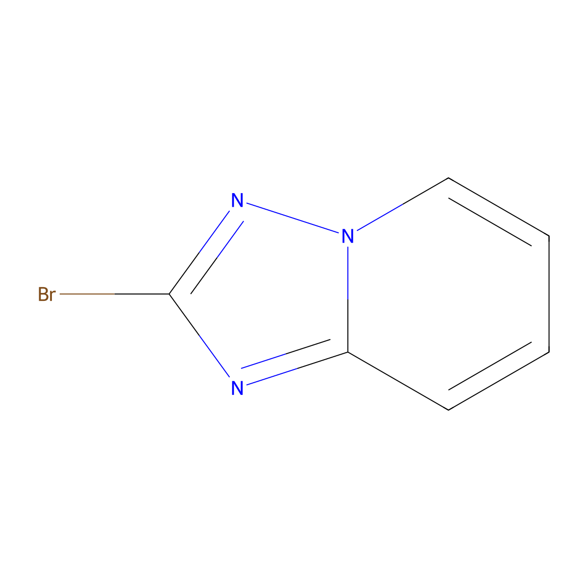 2-Bromo-[1,2,4]triazolo[1,5-a]pyridine molecular structure, CAS 1021019-03-3