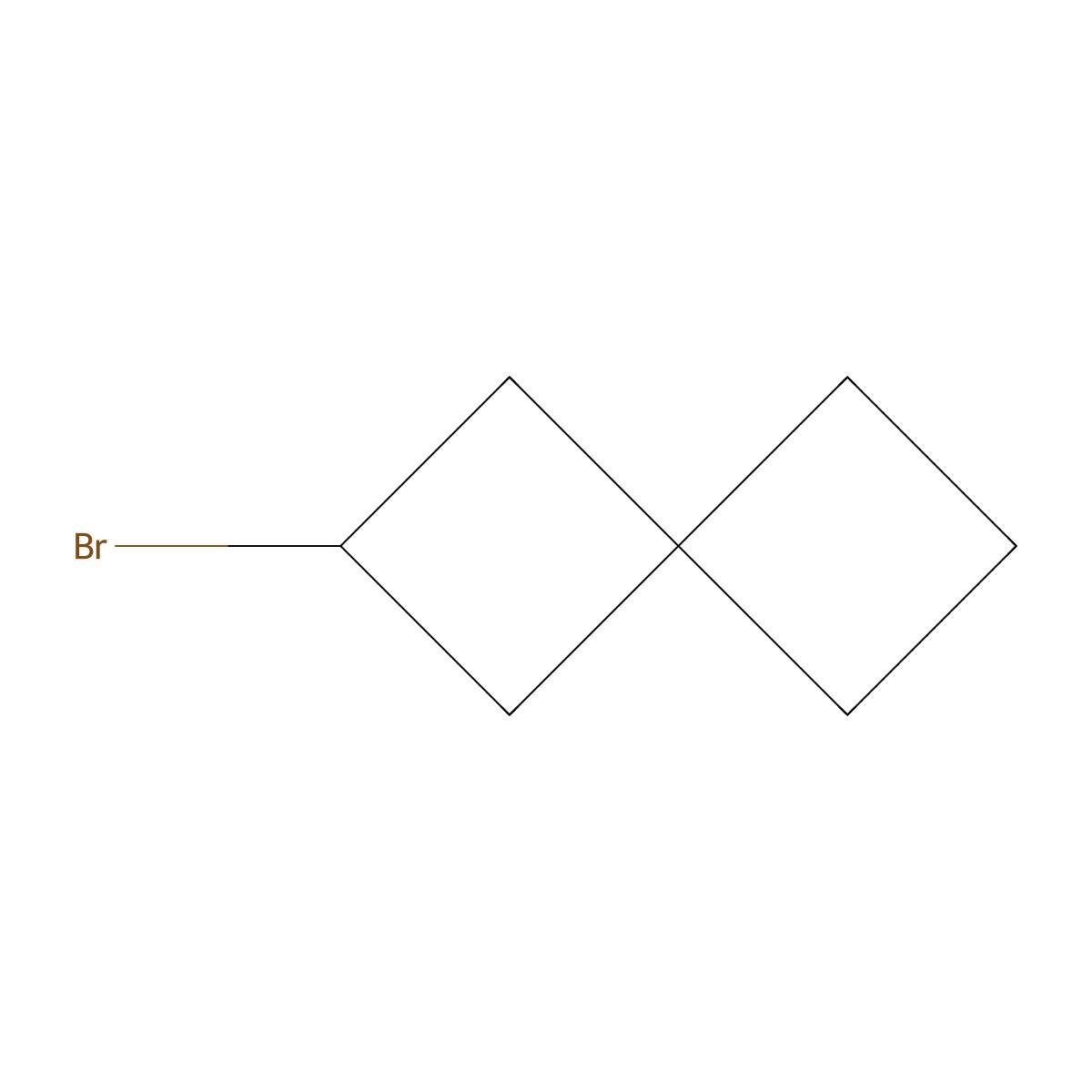 2-Bromospiro(3.3)heptane molecular structure, CAS 102115-82-2