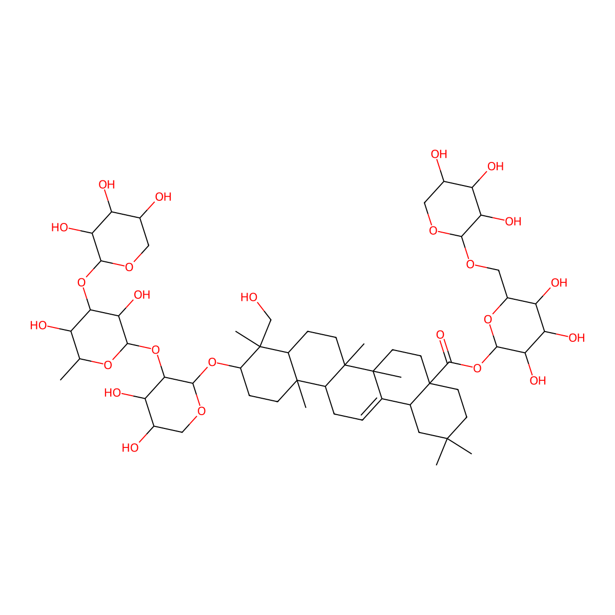 Fulvotomentoside B molecular structure, CAS 1021184-77-9