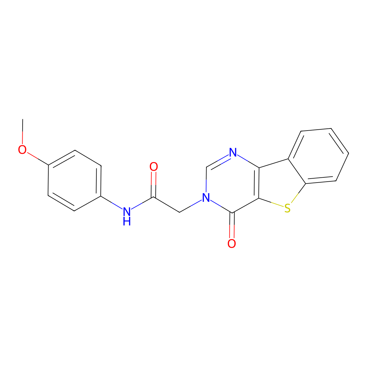 N-(4-methoxyphenyl)-2-{6-oxo-8-thia-3,5-diazatricyclo[7.4.0.0^{2,7}]trideca-1(13),2(7),3,9,11-pentaen-5-yl}acetamide molecular structure, CAS 1021207-32-8