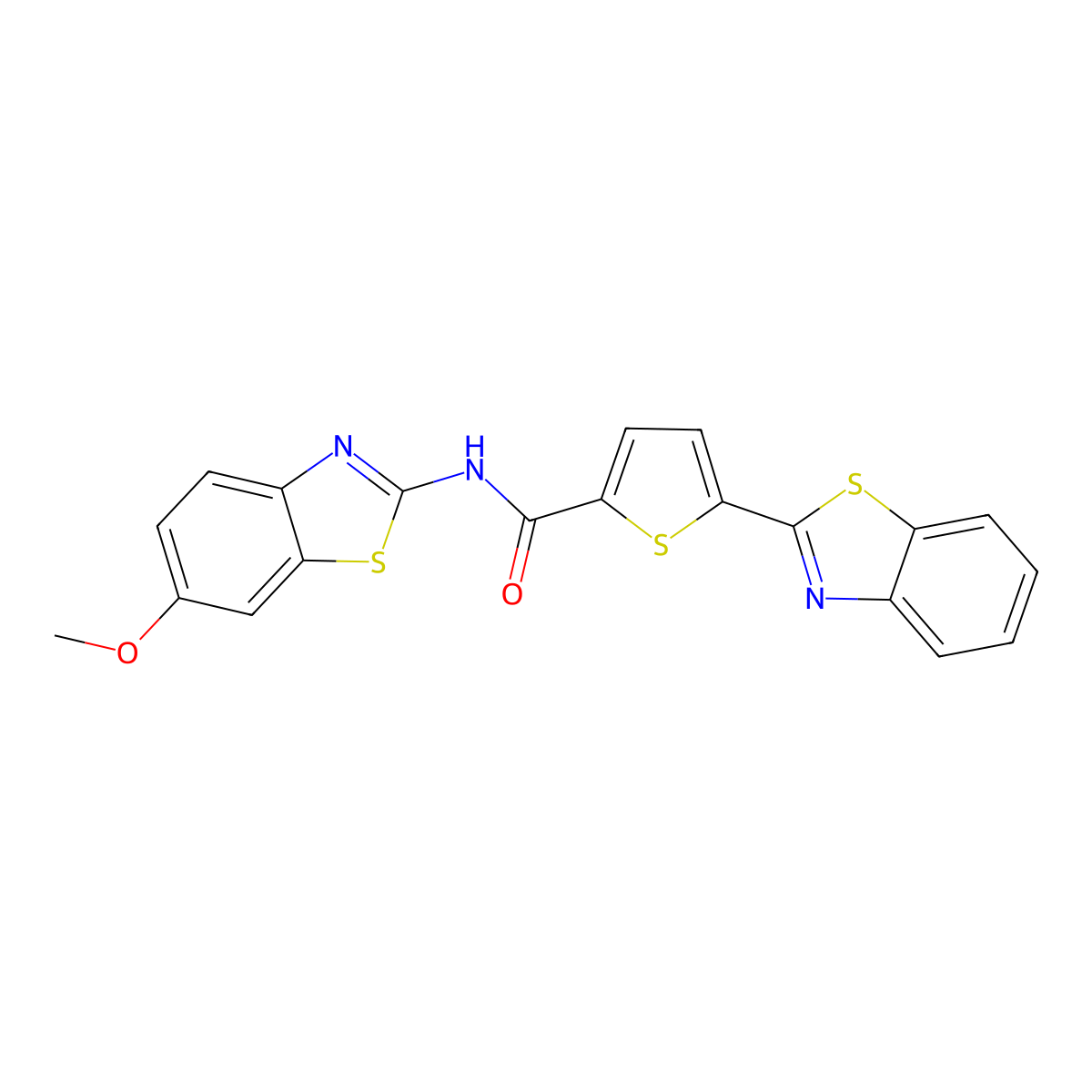5-(1,3-benzothiazol-2-yl)-N-(6-methoxy-1,3-benzothiazol-2-yl)thiophene-2-carboxamide molecular structure, CAS 1021212-70-3