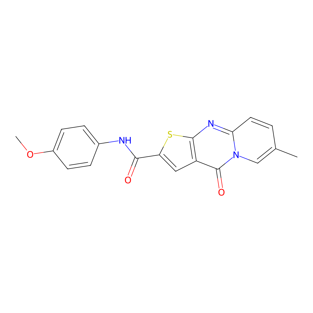 N-(4-methoxyphenyl)-12-methyl-2-oxo-6-thia-1,8-diazatricyclo[7.4.0.0^{3,7}]trideca-3(7),4,8,10,12-pentaene-5-carboxamide molecular structure, CAS 1021260-61-6
