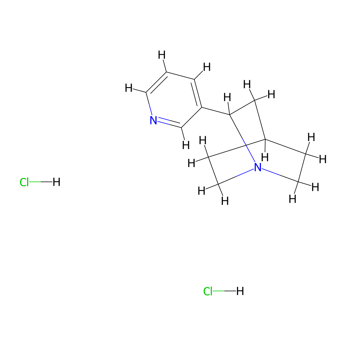 RJR 2429 dihydrochloride molecular structure, CAS 1021418-53-0