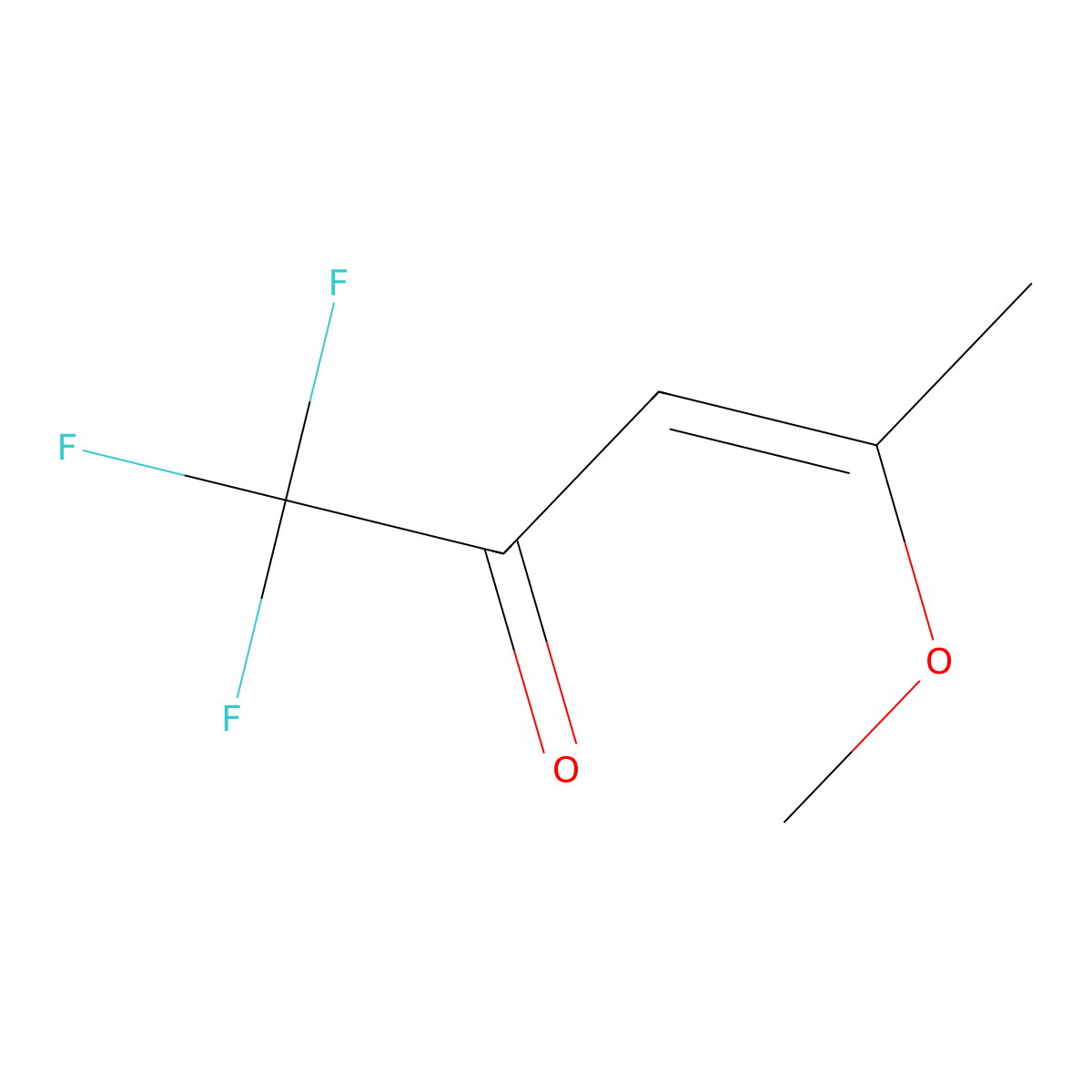 1,1,1-Trifluoro-4-methoxypent-3-en-2-one molecular structure, CAS 102145-82-4
