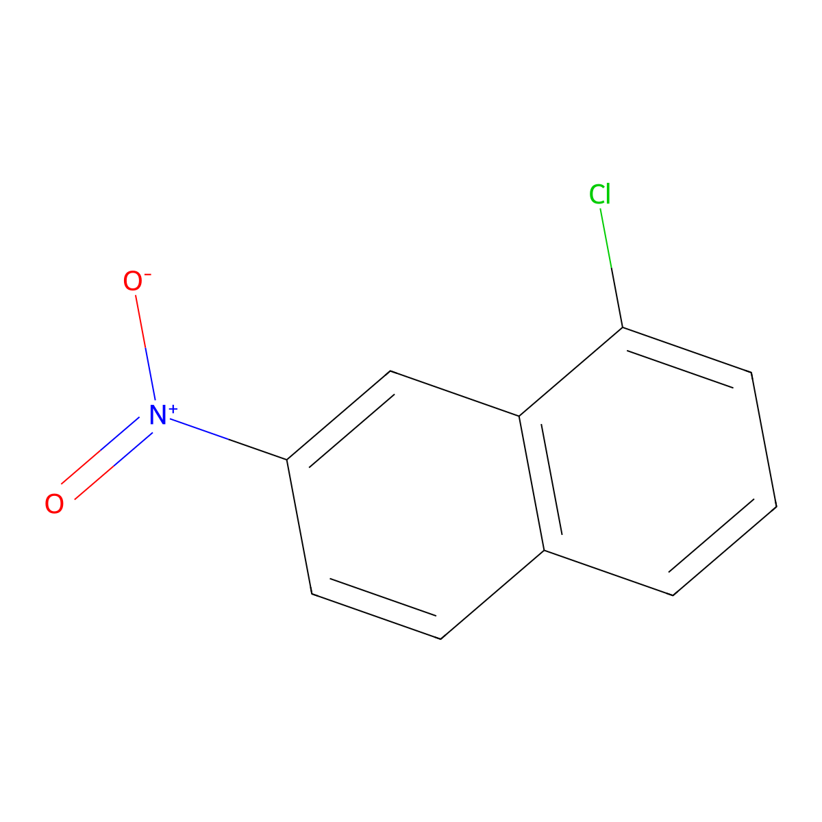 1-Chloro-7-nitronaphthalene molecular structure, CAS 102153-58-2