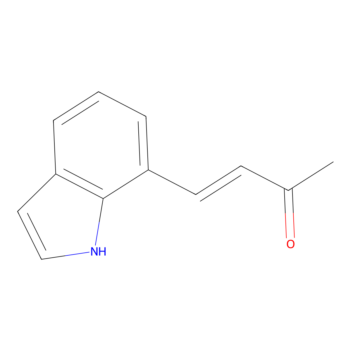 4-(1h-Indol-7-yl)but-3-en-2-one molecular structure, CAS 1021910-34-8