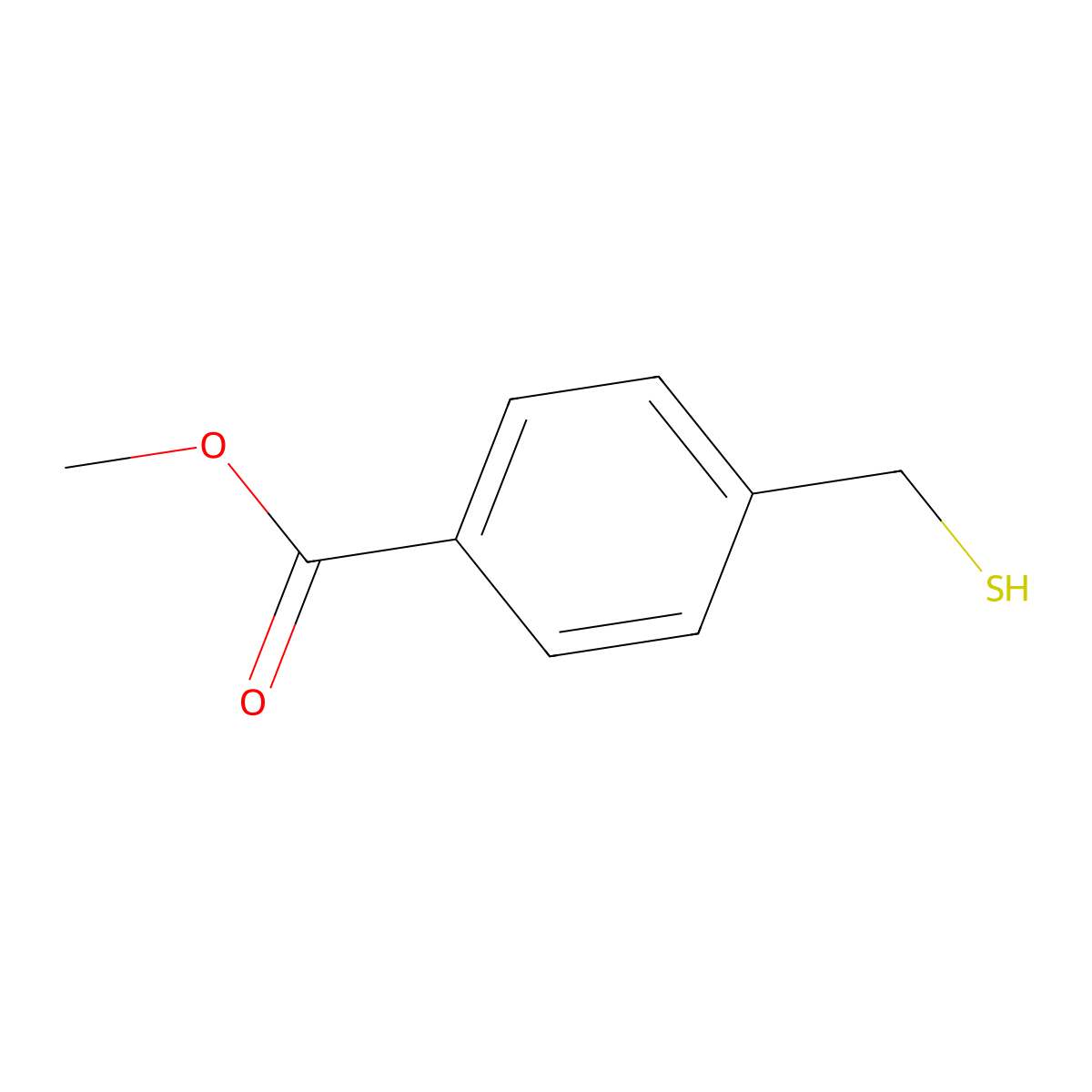 Methyl 4-(sulfanylmethyl)benzoate molecular structure, CAS 102203-61-2